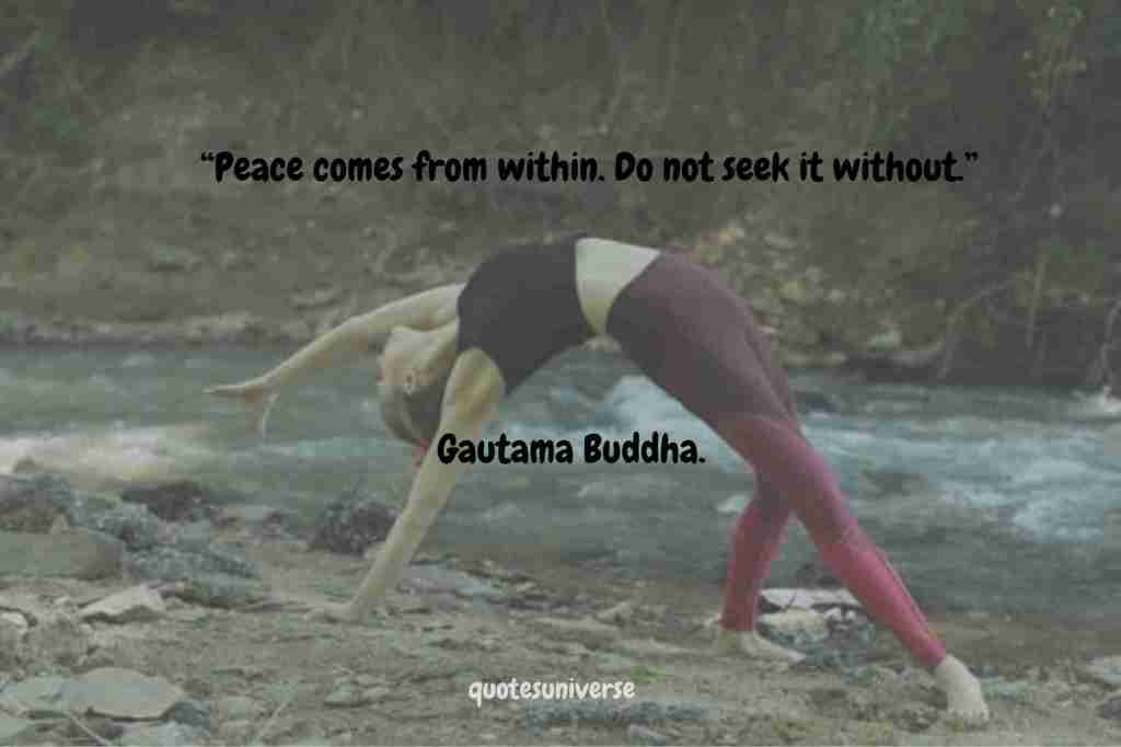 Yoga Quotes on Peace