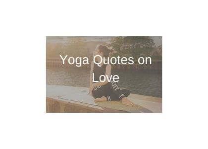 yoga quotes on love